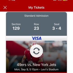49ers VS Jets