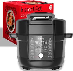 Instant Pot Duo Crisp Ultimate Lid, 13-in-1 - Black