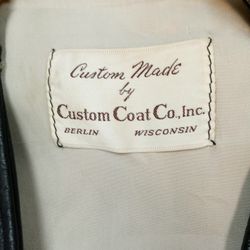 Men's Leather Vest Large