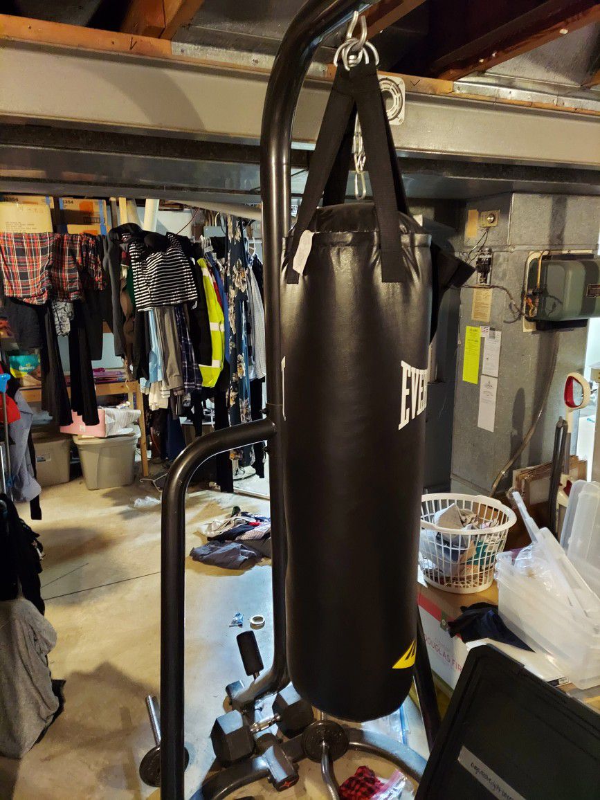 Heavy Bag With Stand