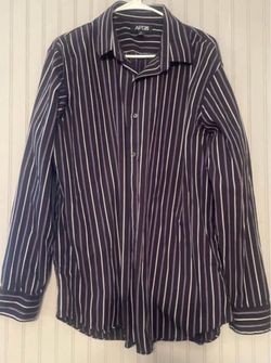 Apt. 9 Men's Striped Button-Down Dress Shirt