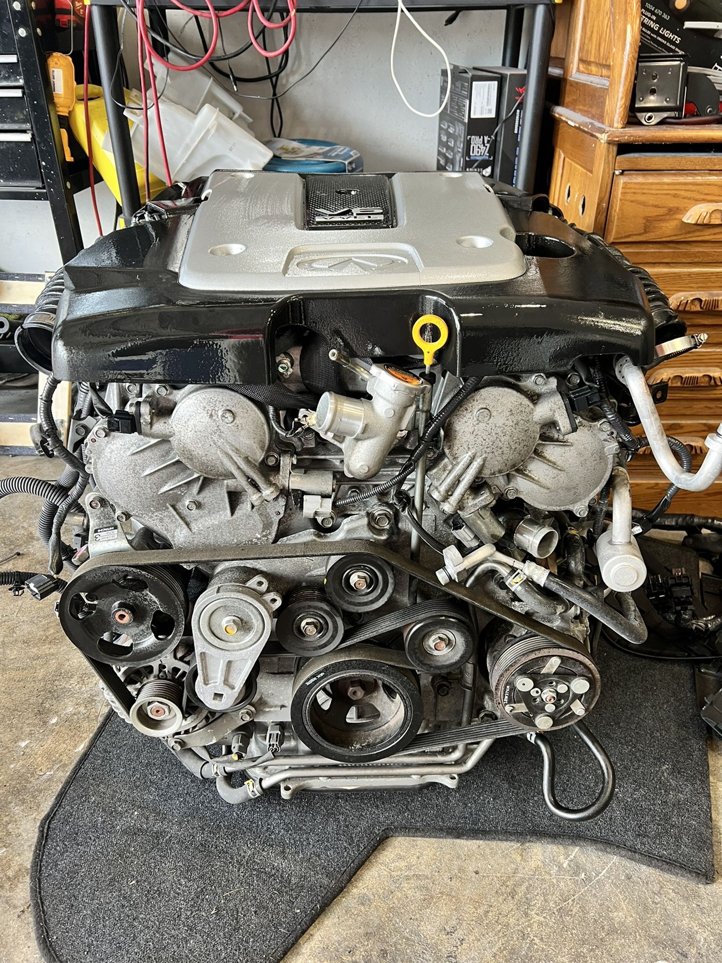 2015 Inifniti Q50 3.7 V6 80k Miles Engine 30 Days Warranty
