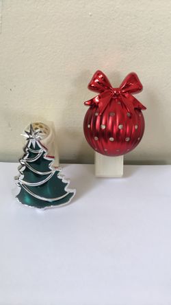 Two Christmas Bath & Body Works Wall Flowers 