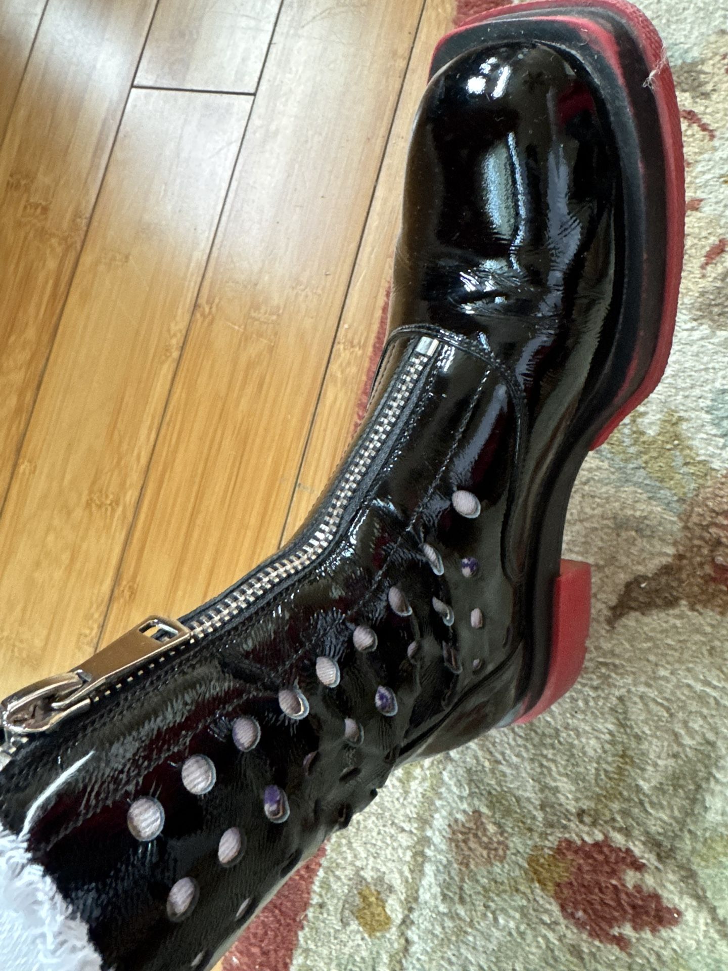 Leather Boots Size 7.5