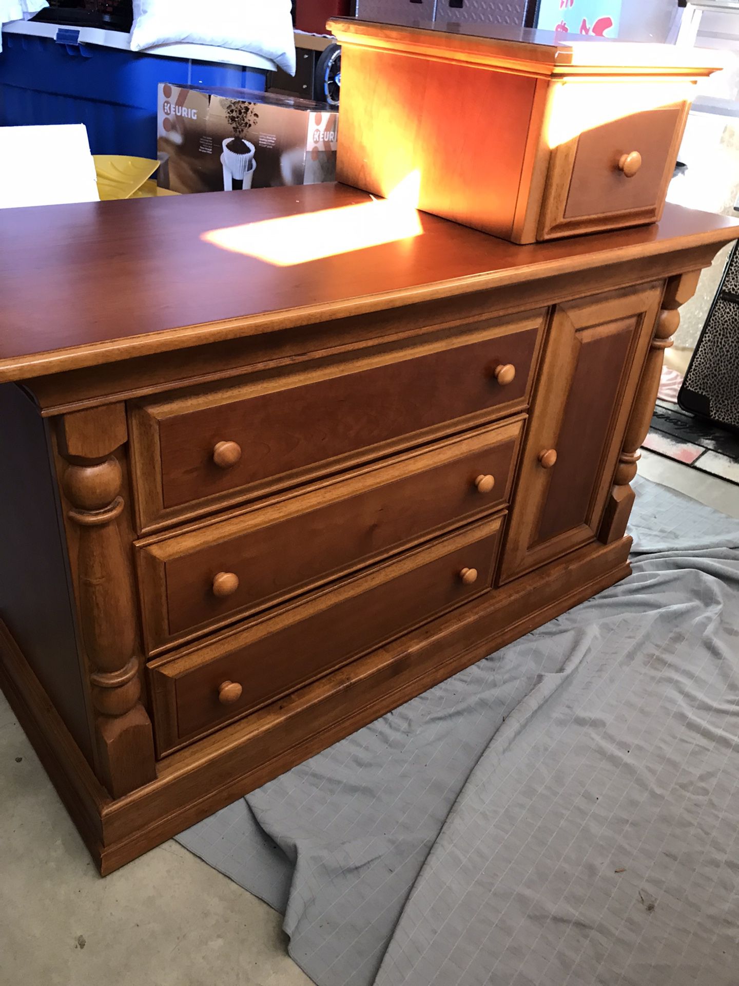 Dresser/Changing table-solid wood
