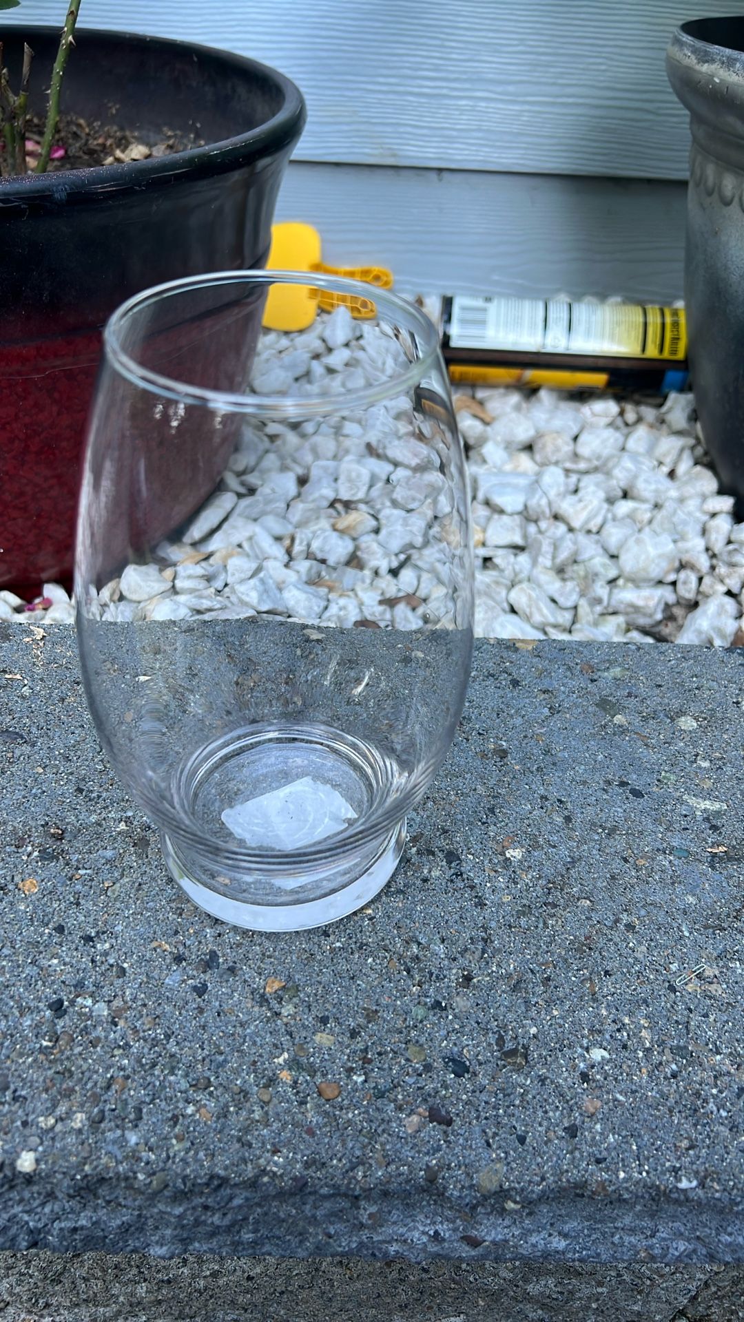 Clear Vase