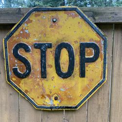 1942 Stop Sign