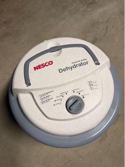 NESCO FD-75A Snackmaster Pro Food Dehydrator, For Snacks, Fruit, Beef Jerky, Gray