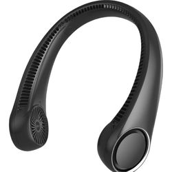 Portable Neck Fan, Hands Free Bladeless, 360° Cooling Personal Fan,Wearable Quiet Fan for Outdoor Indoor, Birthday Gifts for Men Women Mom Dad, 4000mA