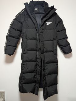 Pro-Specs Big Logo Bench Duck Down Coat Black Korea 90cm S Small WMD18-W913