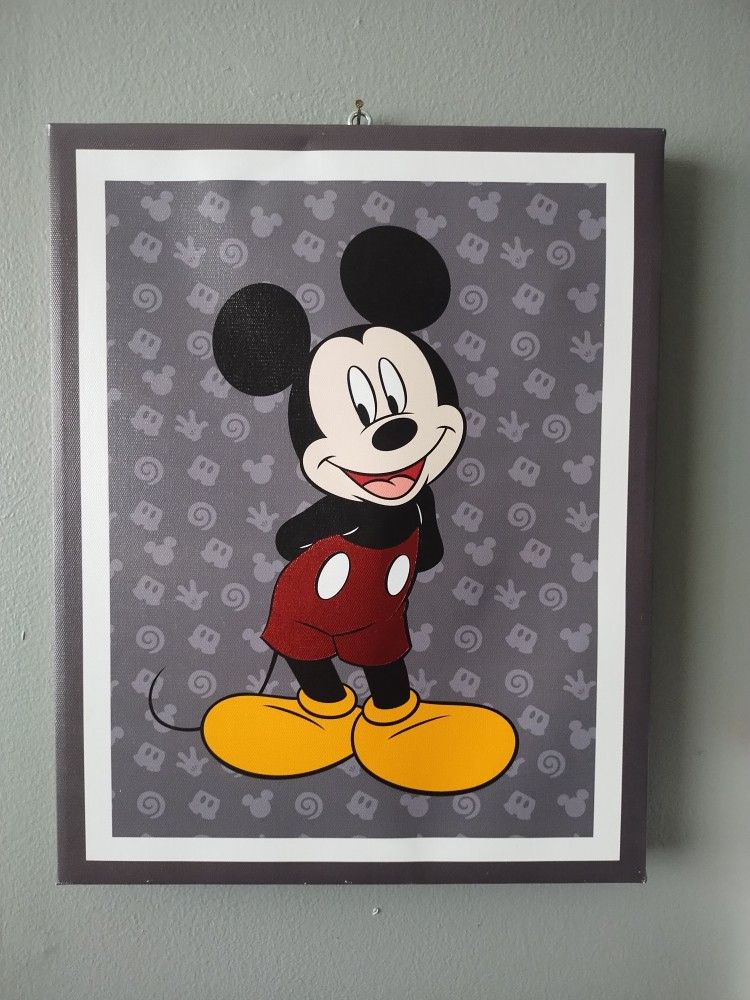 Mickey Mouse Canvas