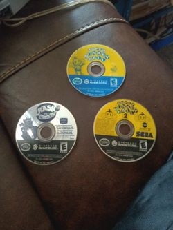 GameCube Games 3 Total In Good Condition