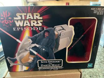 Sith Speeder &Darth Maul