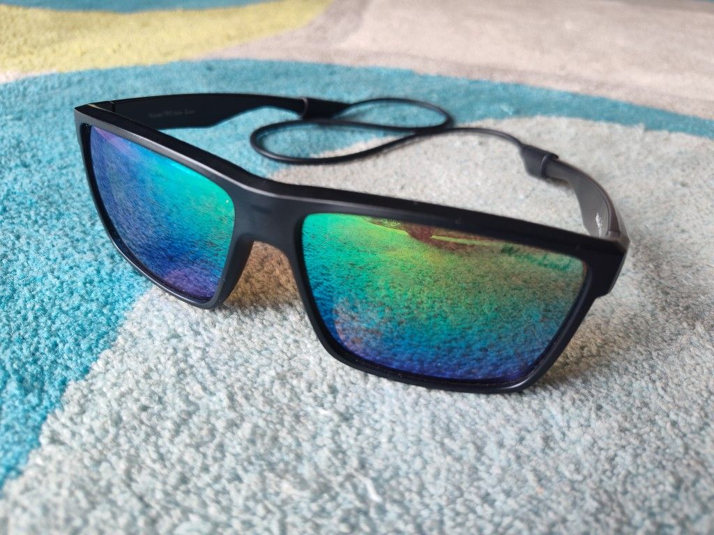 Waterland Slaunch Polarized Fishing Sunglasses Black