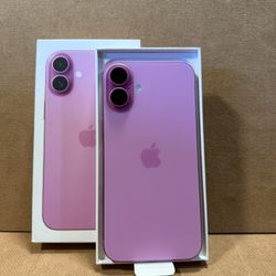 iPhone 16 plus 128gb pink t-mobile or metro pcs 