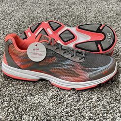 Women’s RYKA ‘Devotion Plus 2’ Grey / Orange Walking Shoe Size US 10