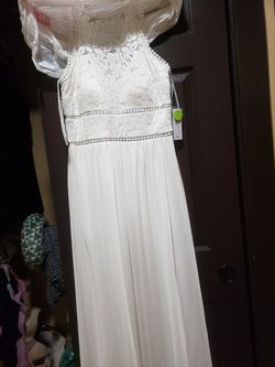 White Boho Type Dress