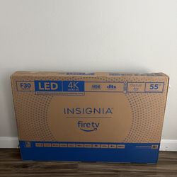 INSIGNIA 55-inch Class F50 Series LED 4K UHD Smart Fire TV with Alexa Voice Remote