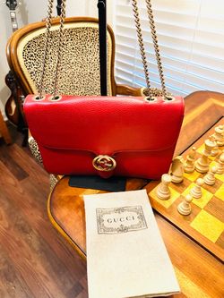 Gucci Interlocking G Red Purse