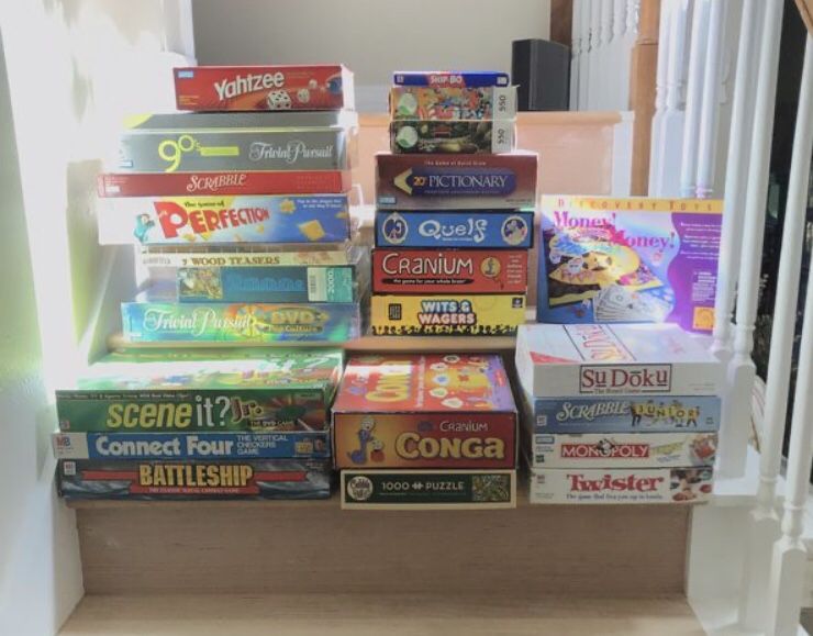 Board/card games and puzzles