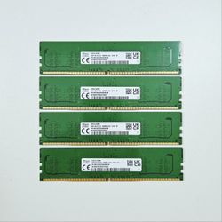 SK HYNIX 32GB DDR5 (4 x 8GB) Desktop RAM Memory, Pc5 38400, 4800 MHz, Non ECC, Tested!