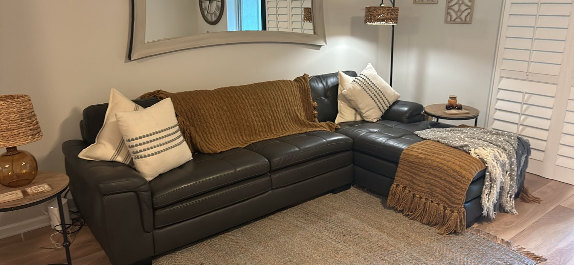 Leather Sofa