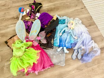 Huge Girls Dress Up Princess Lot Halloween Costumes