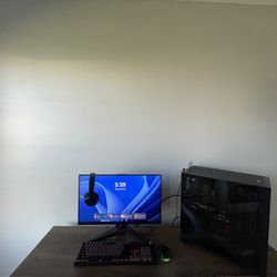 Gaming Setup Including Custom Pc 