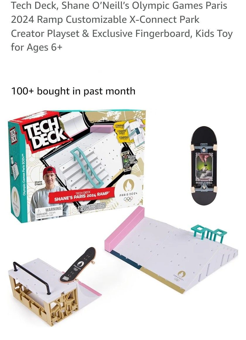 Tech Deck Shane ONeills 2024 Paris Olympic Games