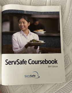 ServSafe Coursebook (8th Edition for Sale in Diamond Bar, CA