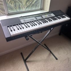 Casio Keyboard with Stand