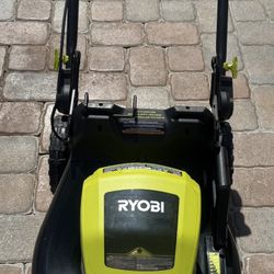 Ryobi Mower With 40v Battery Barely Used 