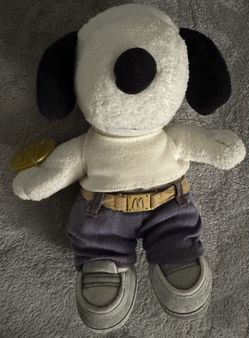McDonalds 2000 Joe Cool Snoopy Plush
