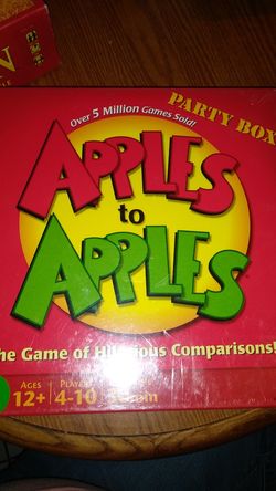 Apple's to Apples game