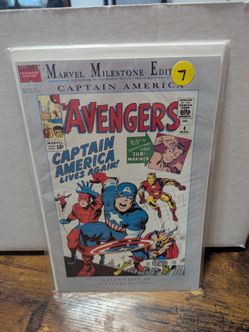 Marvel Milestone Edition Avengers #4 Facsimile