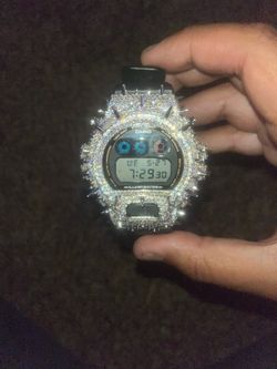 G-SHOCK .925 SILVER DIAMOND WATCH