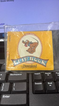 Disneyland Pluto Flip Book