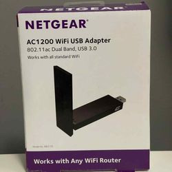 NETGEAR WiFi AC1200 USB 3.0 Adapter (A6210)