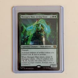 Mutagen Man, Living Ooze (TMT) 124 - magic: the gathering mtg card