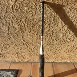 2008 DeMarini White Steel  Single Wall Bat . 34/28