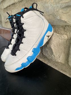 Air Jordan 9 Powder Blue —Size 6.5y —$55
