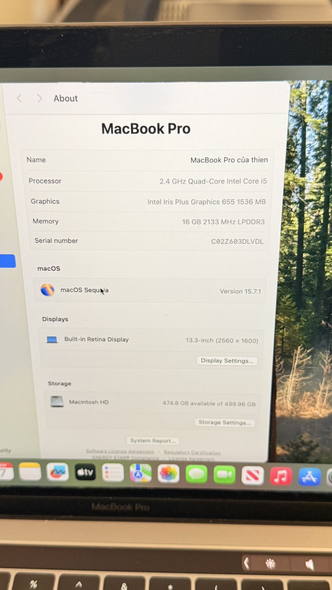 Macbook Pro 2019 13'