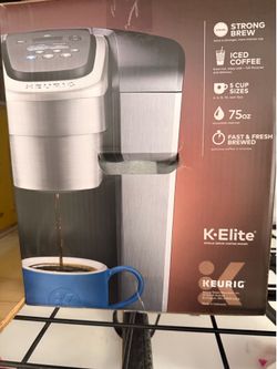 K-elite coffee maker