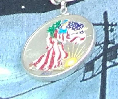 1 Oz Colorized 2000 Silver American Eagle