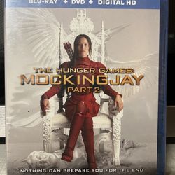 The Hunger Games Mockingjay Part 2 Blu-Ray +DVD