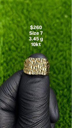 Gold Nugget ring