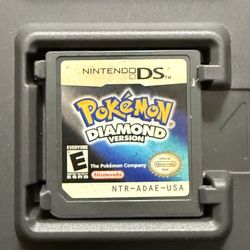 Authentic Nintendo Ds Pokémon Diamond 