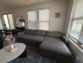 Crate & Barrel Lounge II 2-piece Sectional Sofa