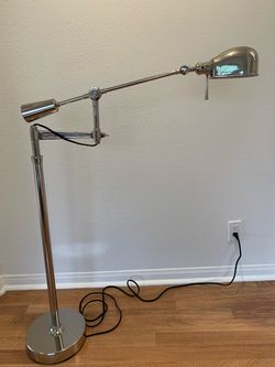 Ralph Lauren '67 Boom Arm Floor Lamp In Polished Nickel