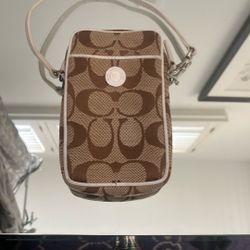 Coach Brown and Gold Cameras-and-accessories